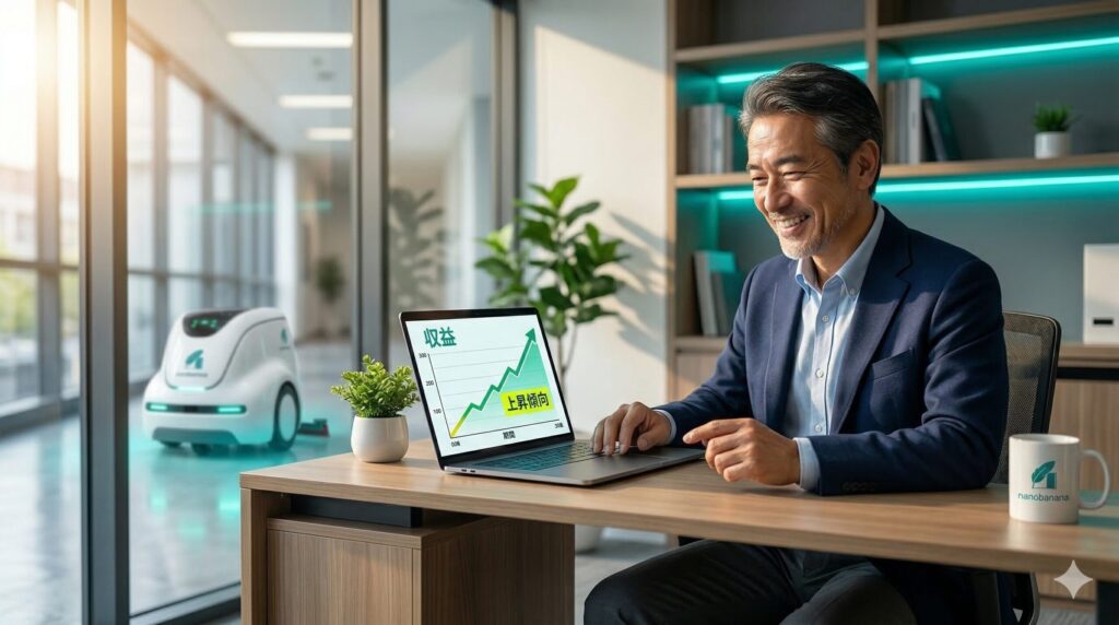 コスト削減だけじゃない！清掃ロボット導入で「利益が増える」3つの仕組み