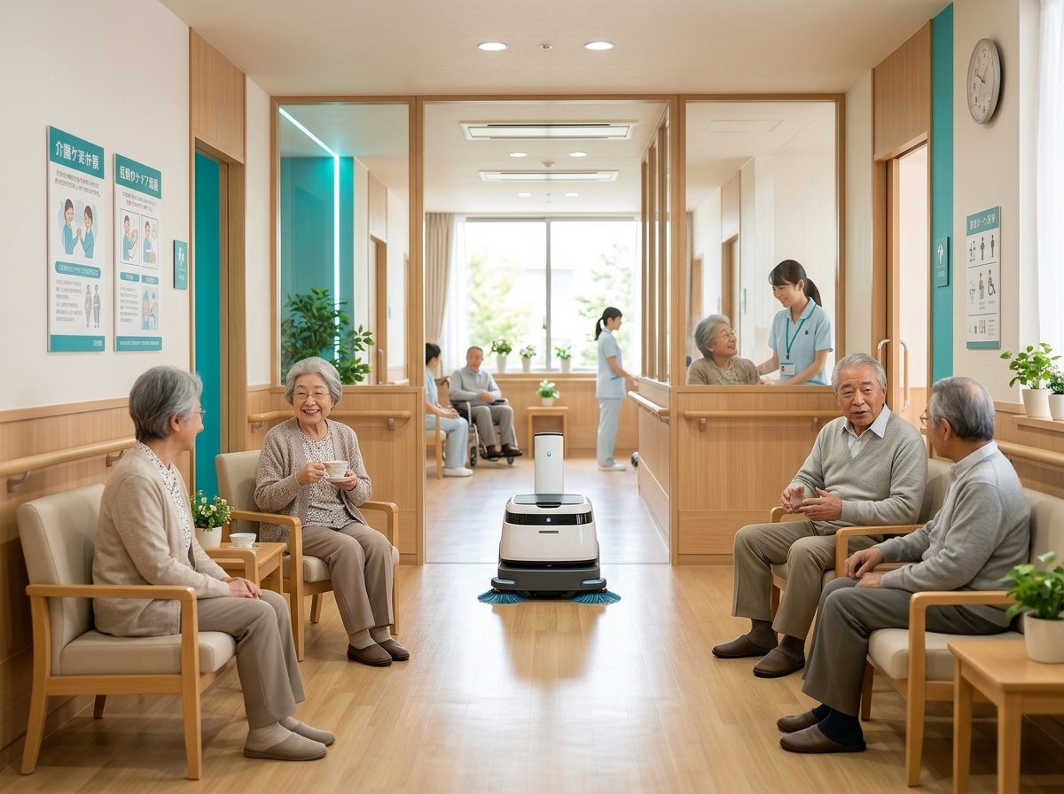 介護施設への清掃ロボット導入前チェックリスト