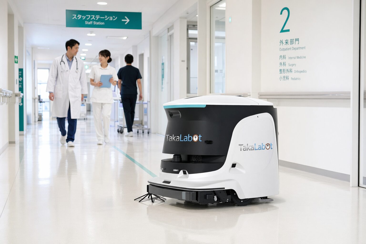 病院・医療施設の清掃にロボットを導入すべき3つの理由