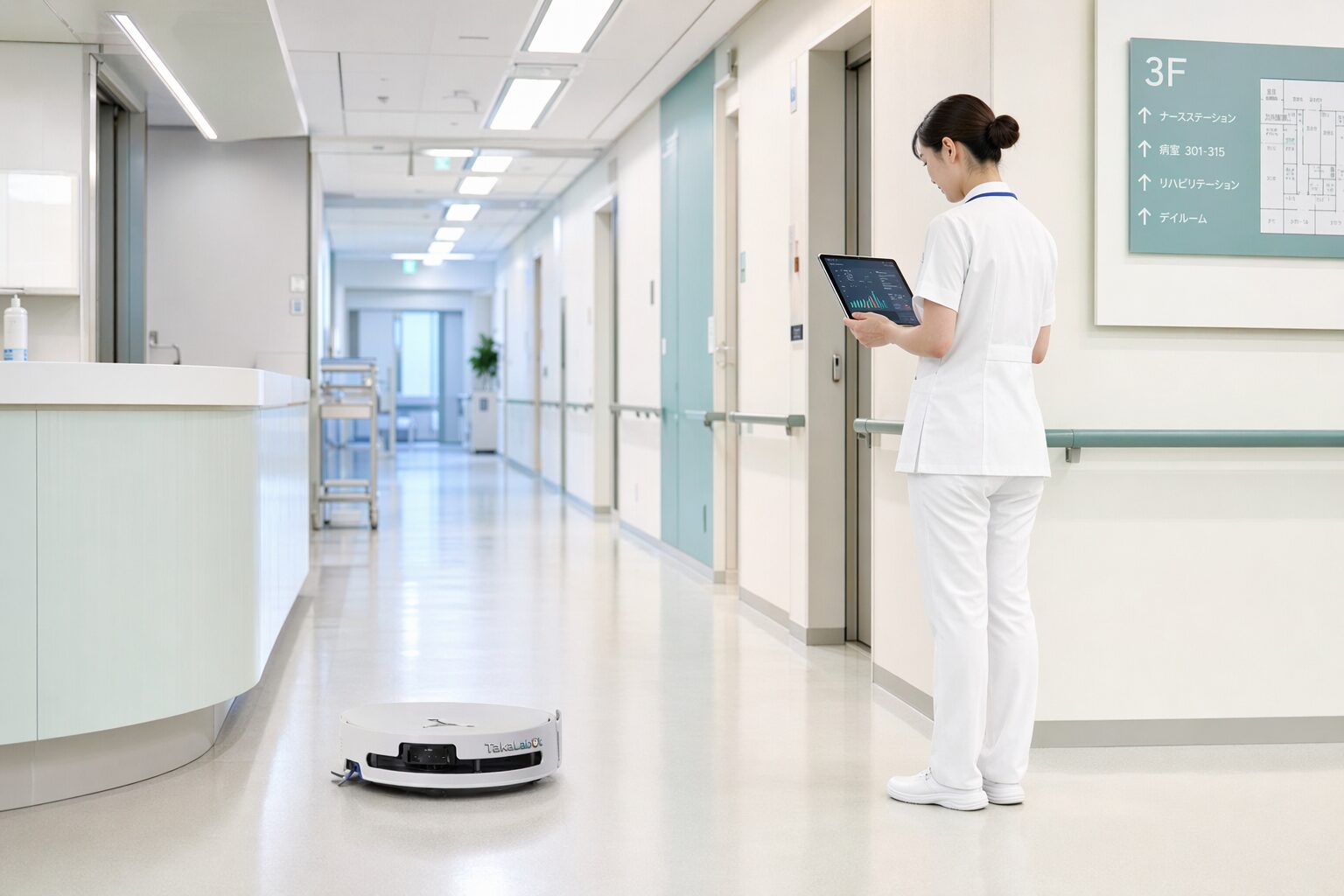 院内感染を防ぐ清掃ロボット活用術——医療施設の感染対策を「仕組み化」する