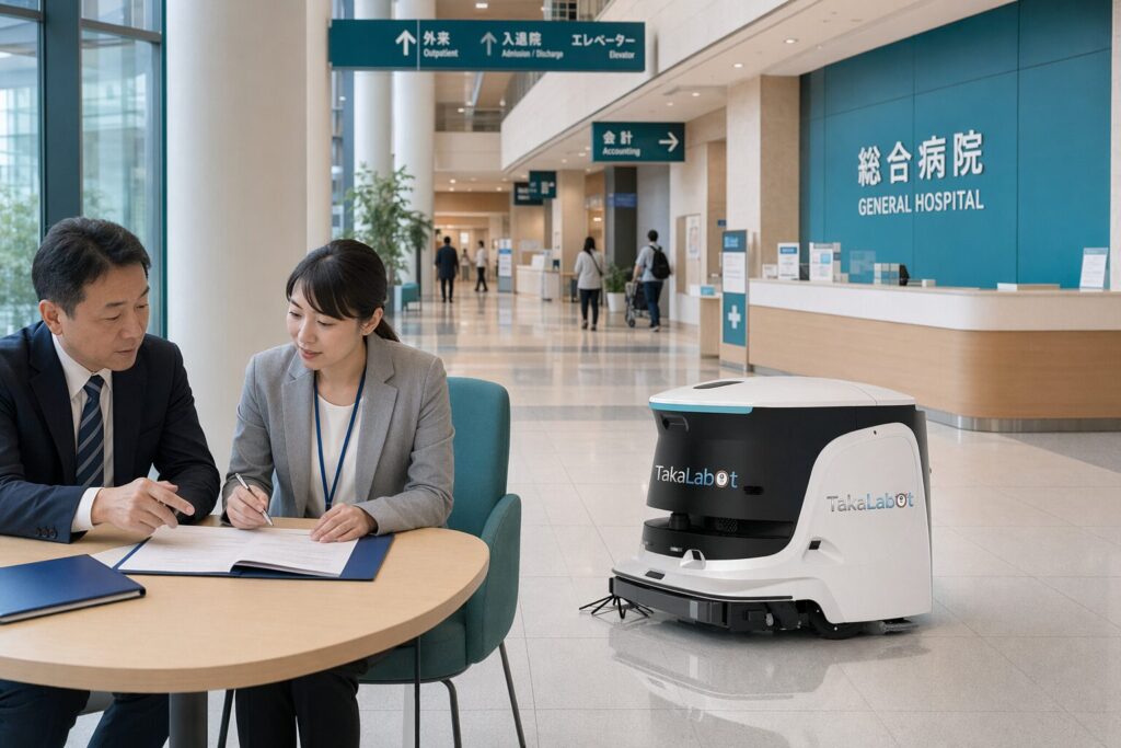 病院の清掃委託費を見直す——ロボット導入で「委託範囲の再設計」をする方法