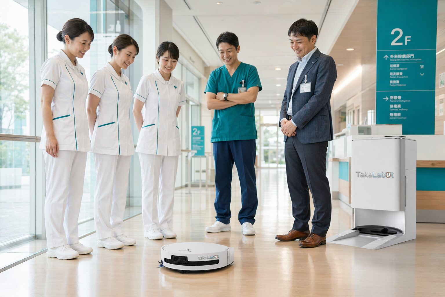 病院スタッフが清掃ロボットを受け入れるための社内コミュニケーション術