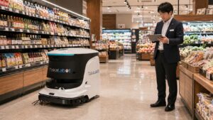 スーパーの清掃外注費と人手不足を見直すロボット活用
