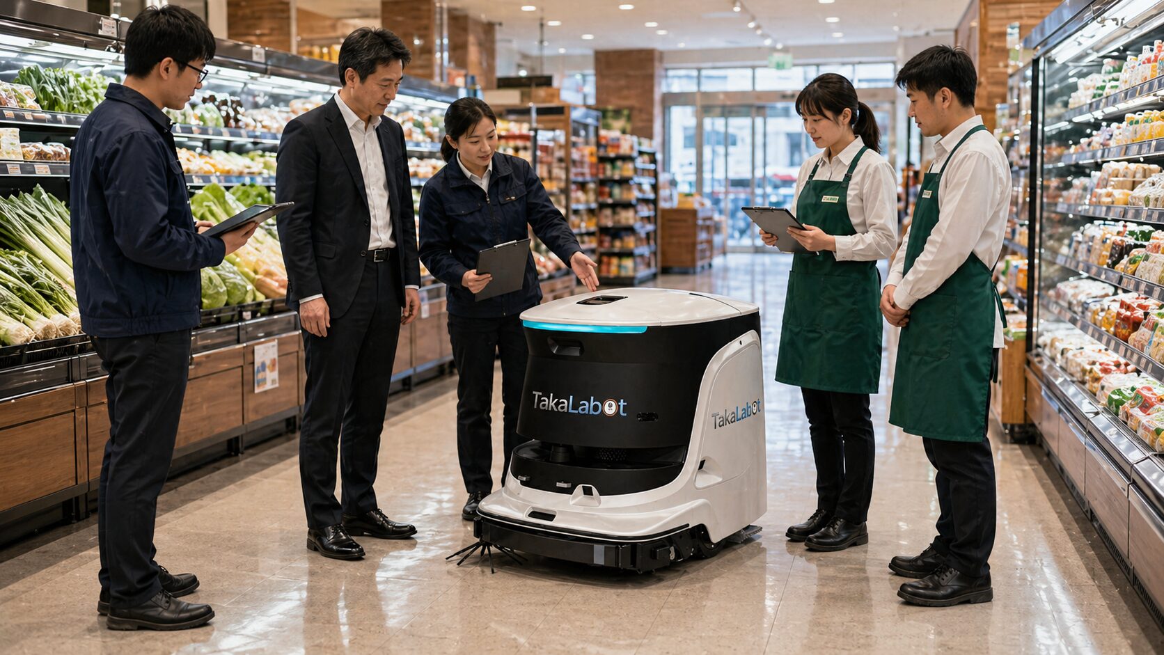 スーパーでTakaLabot 55をデモする前に確認したいこと